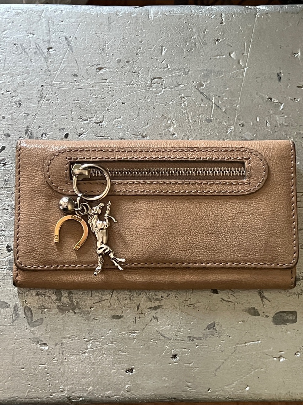 RARE Y2K Vintage Chloe Horse Wallet